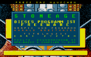 Stoneage atari screenshot